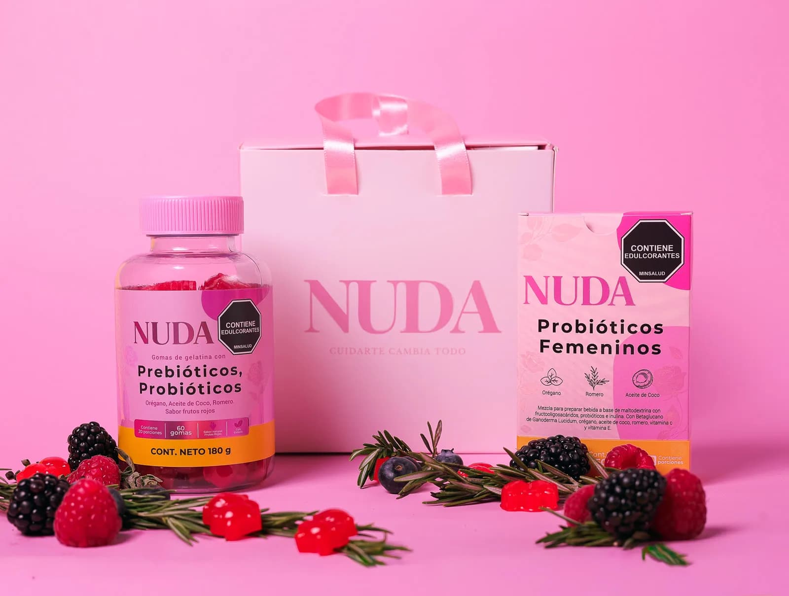Packshot NUDA · bolsa