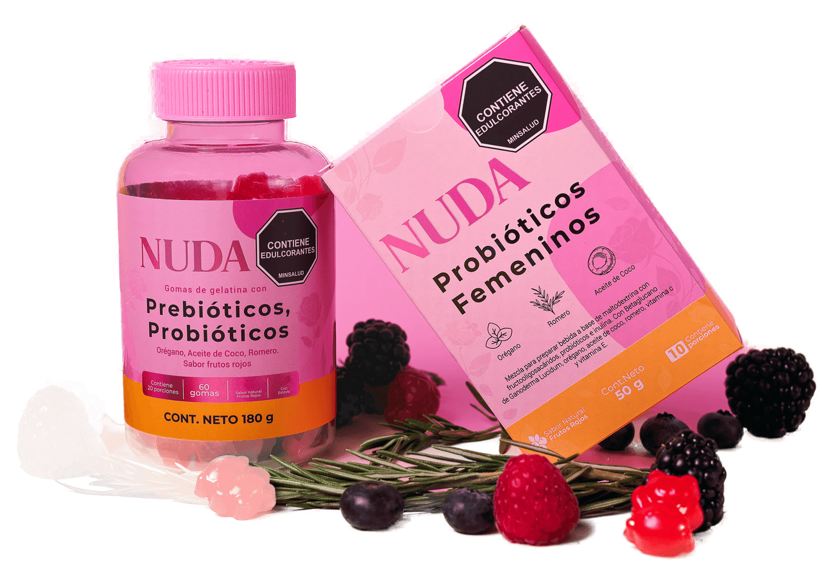 NUDA Protocolo intensivo — Fase 1 + Fase 2