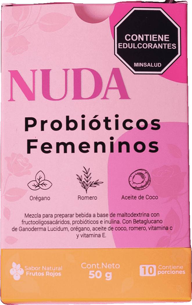 NUDA Fase 1 · Intensiva · caja de polvo 50 g